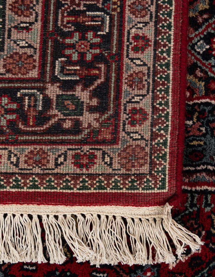 Detail image of  4' 3 x 6'  Hand Knotted Bidjar Wool Rug