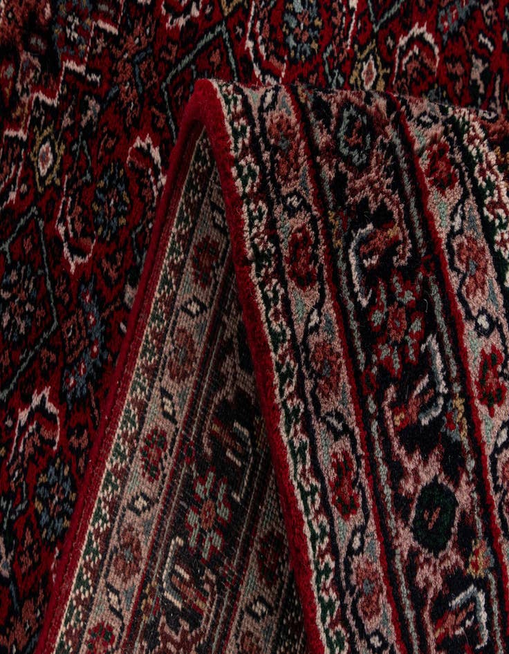 Detail image of  4' 3 x 6'  Hand Knotted Bidjar Wool Rug