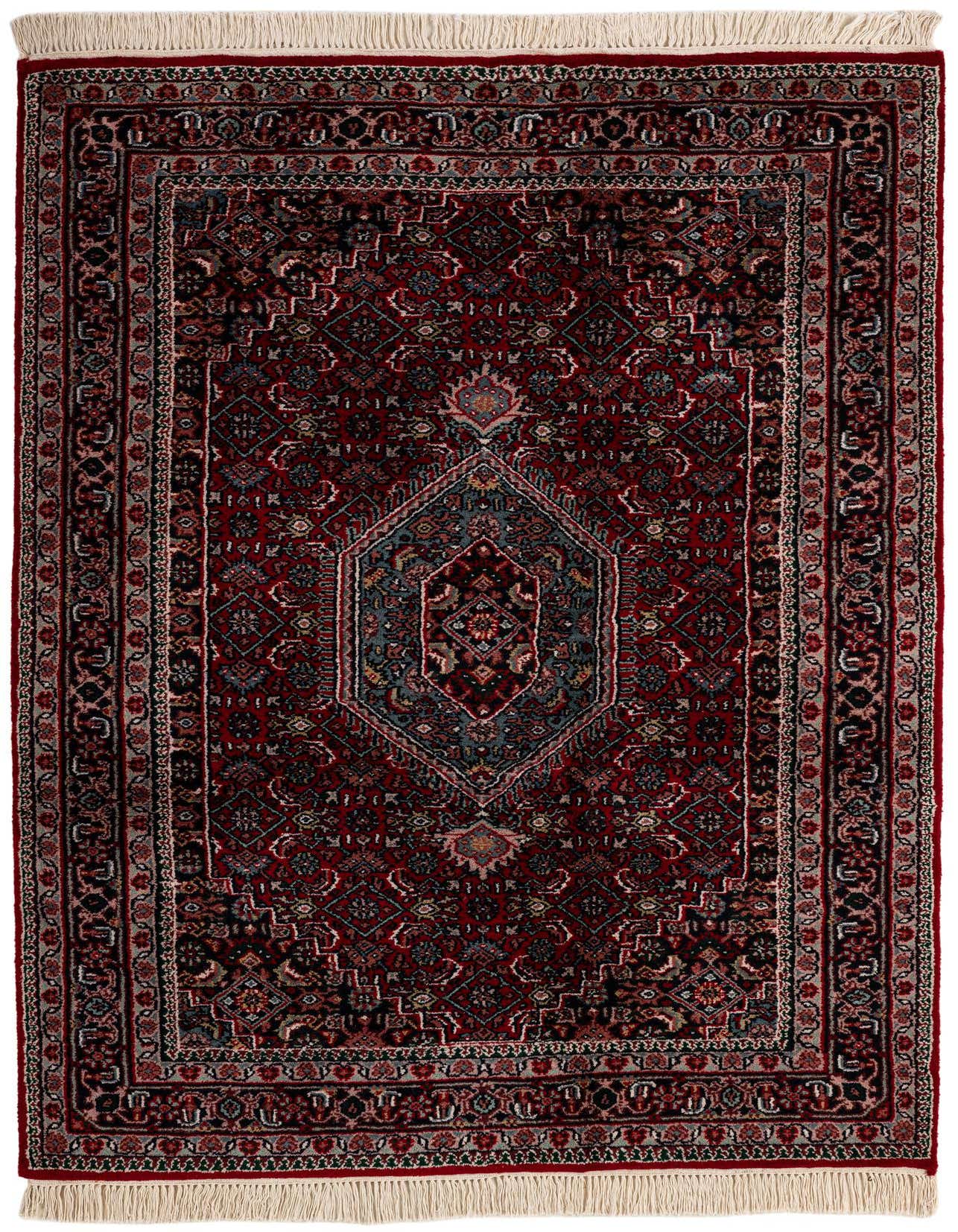 Primary image  4' 3 x 6'  Hand Knotted Bidjar Wool Rug