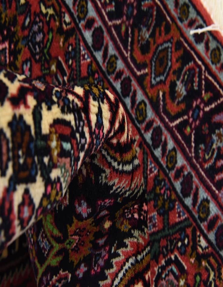 Detail image of 2' 4 x 3' 6 Hand Knotted Bidjar Persian Wool Rug