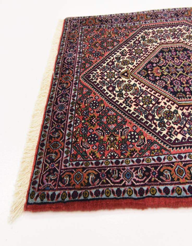 Detail image of 2' 4 x 3' 6 Hand Knotted Bidjar Persian Wool Rug