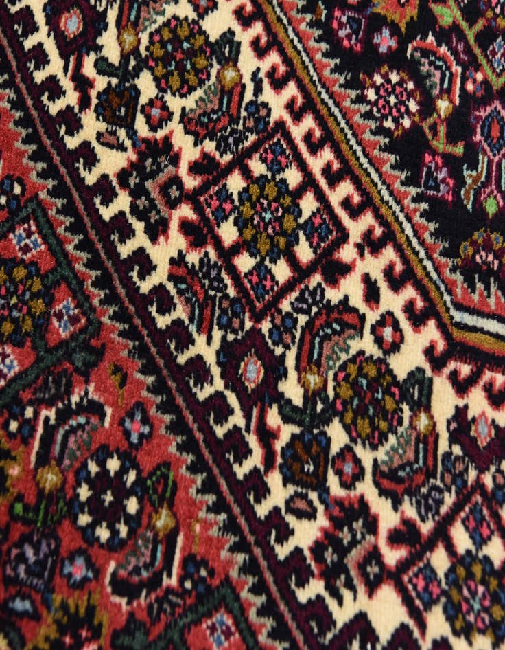 Detail image of 2' 4 x 3' 6 Hand Knotted Bidjar Persian Wool Rug