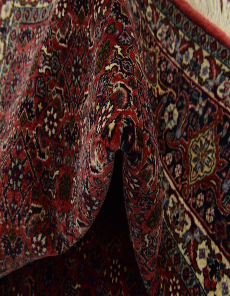 Detail image of  6' 10 x 10'  Hand Knotted Bidjar Persian Wool Rug