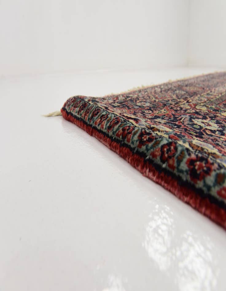 Detail image of  6' 10 x 10'  Hand Knotted Bidjar Persian Wool Rug