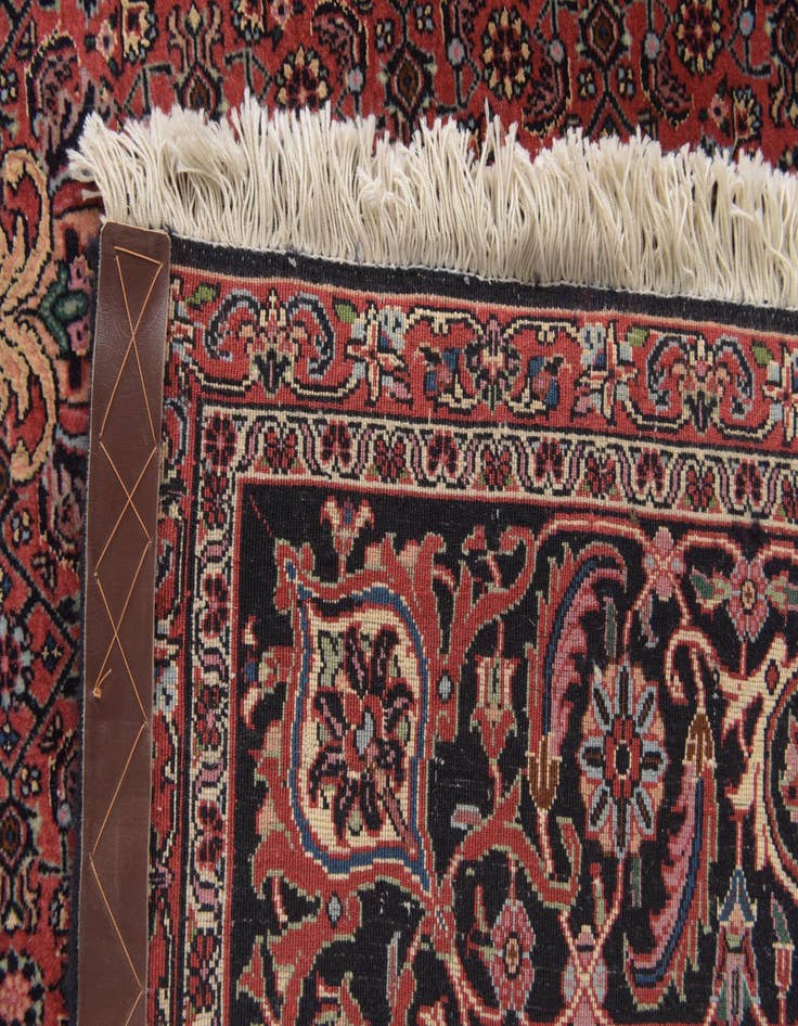 Detail image of  6' 5 x 10' 1  Hand Knotted Bidjar Persian Wool Rug