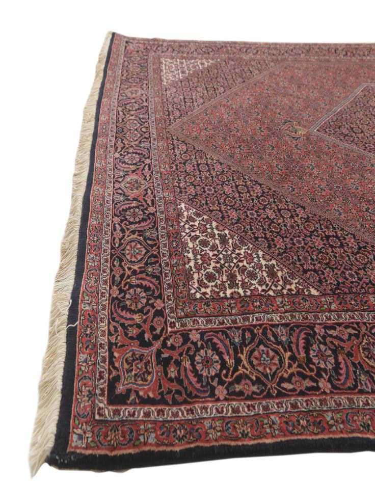 Detail image of  6' 5 x 10' 1  Hand Knotted Bidjar Persian Wool Rug