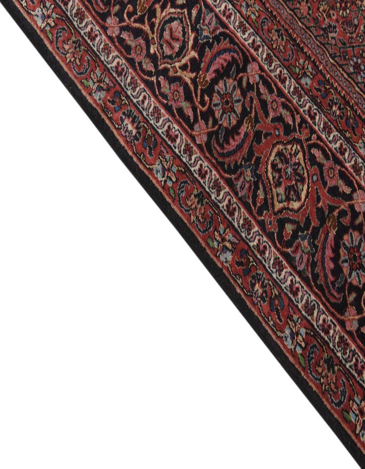 Detail image of  6' 5 x 10' 1  Hand Knotted Bidjar Persian Wool Rug