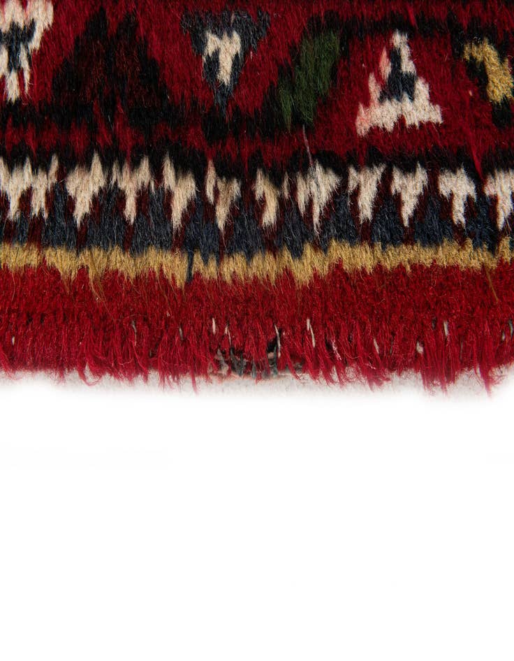 Detail image of  5' 8 x 7' 10  Hand Knotted Bidjar Wool Rug