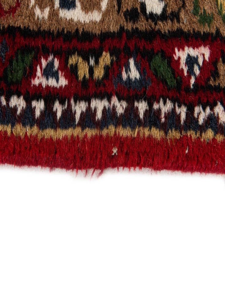 Detail image of  5' 8 x 7' 10  Hand Knotted Bidjar Wool Rug