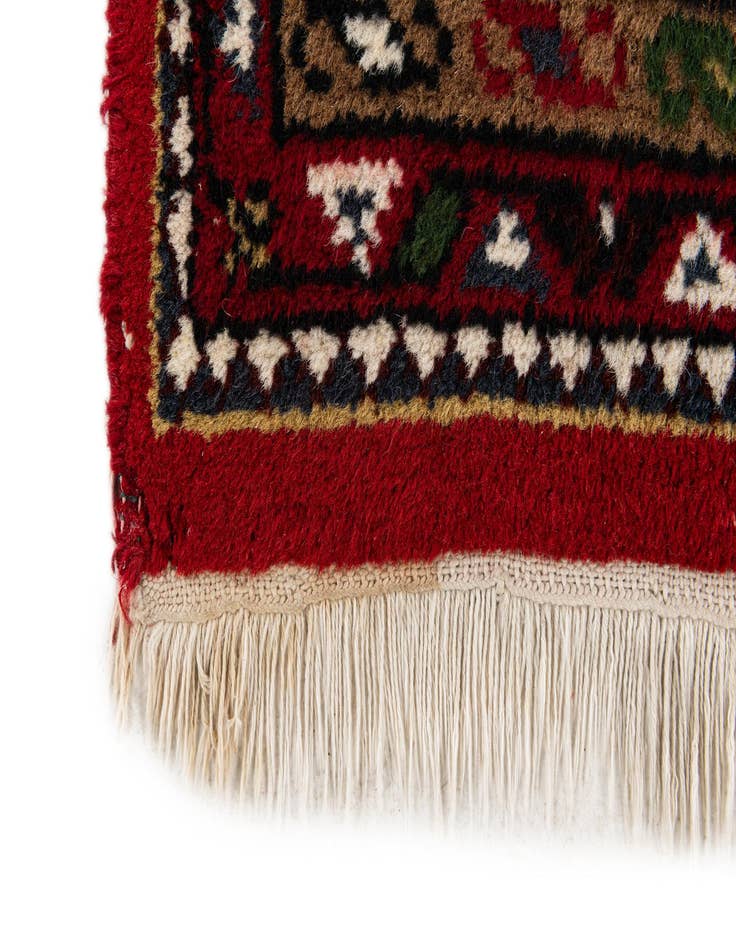 Detail image of  5' 8 x 7' 10  Hand Knotted Bidjar Wool Rug