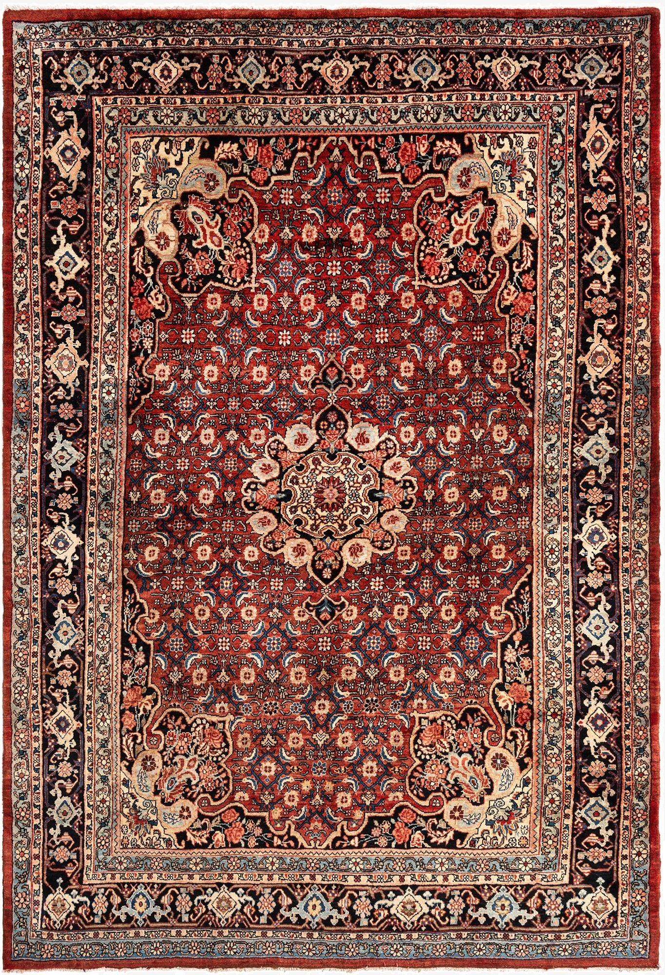  7' 8 x 11' Bidjar Wool Rug