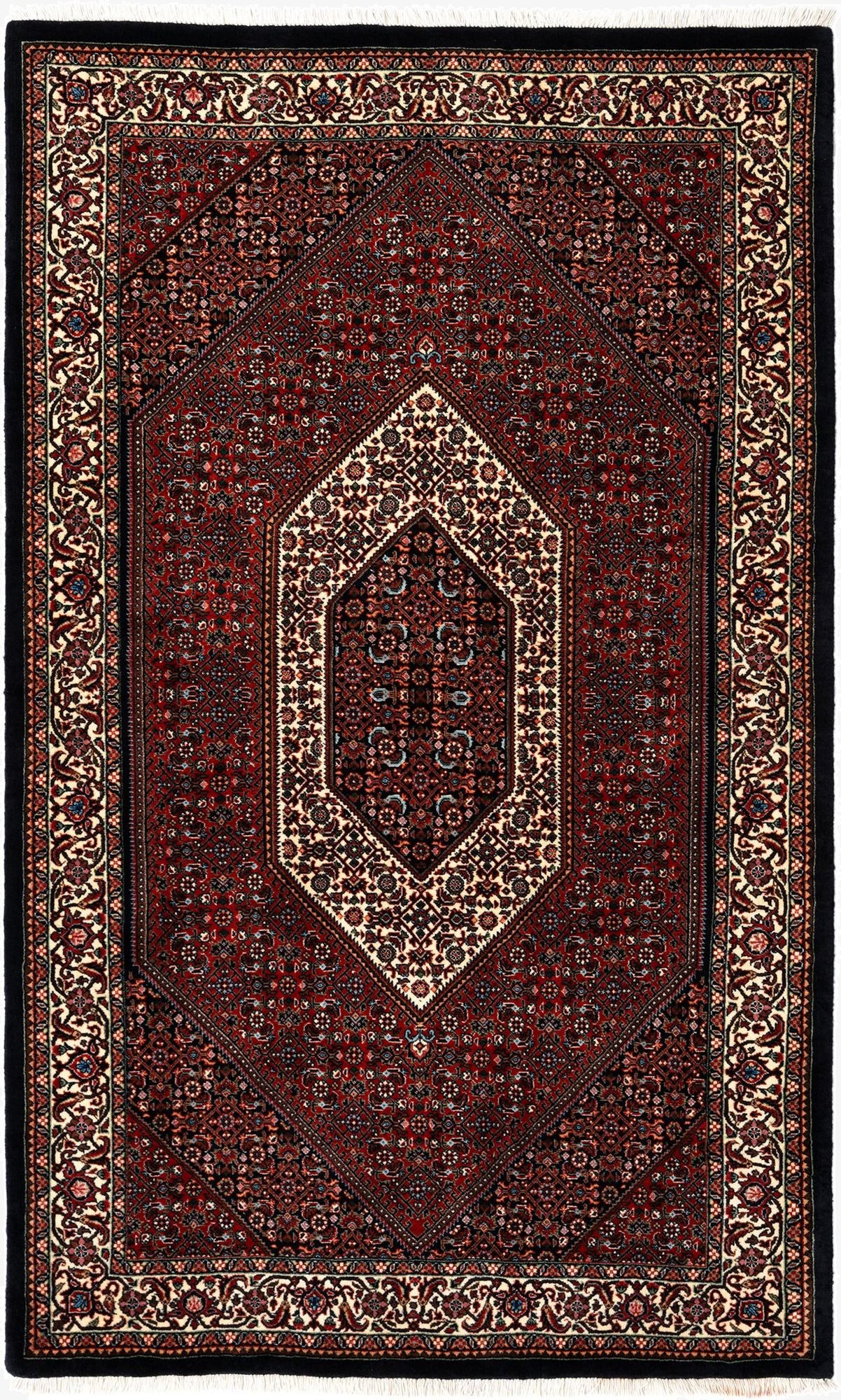  3' 8 x 6' 1 Bidjar Wool Rug