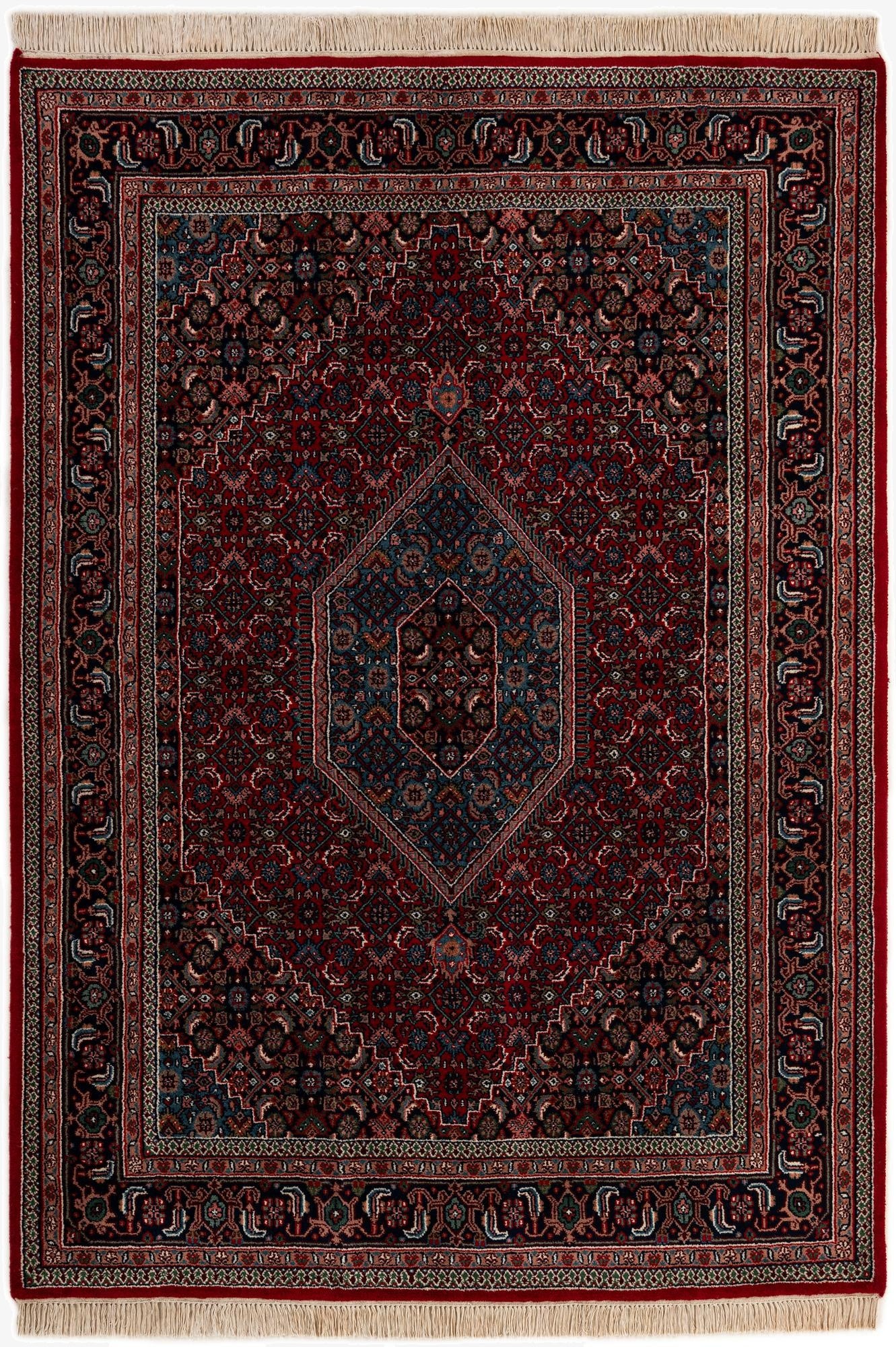  5' 8 x 8' 1  Hand Knotted Bidjar Wool Rug