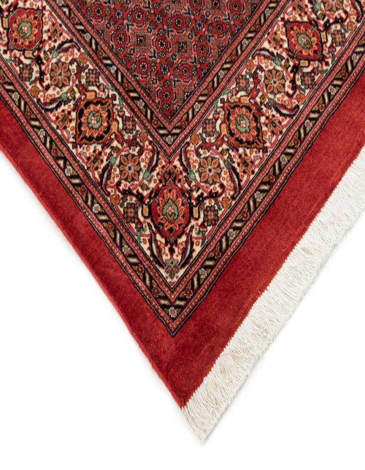 Detail image of  4' 8 x 6' 10 Bidjar With Silk Rug