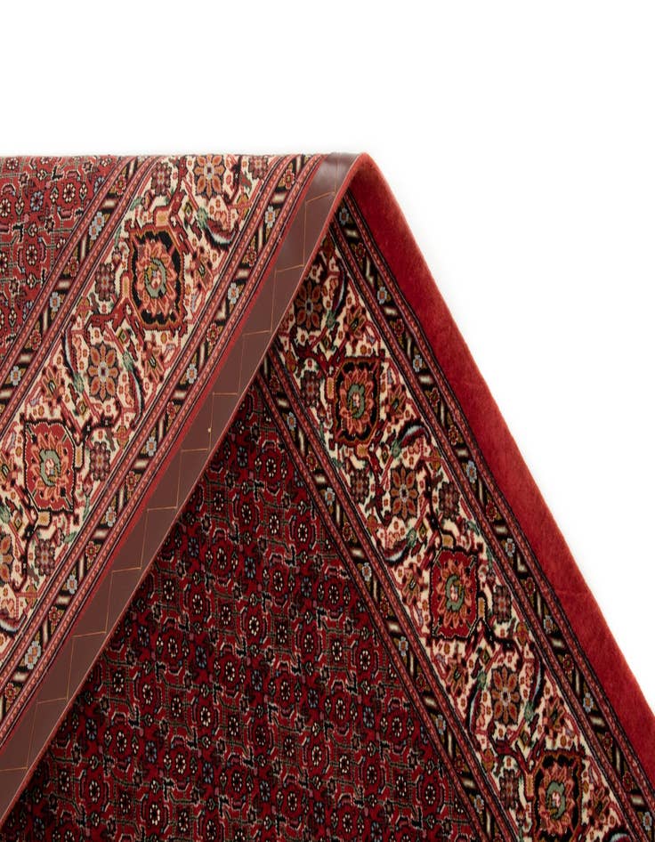 Detail image of  4' 8 x 6' 10 Bidjar With Silk Rug