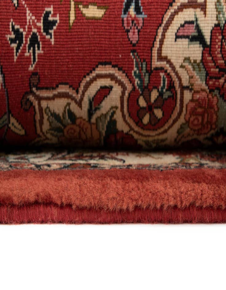 Detail image of  5' 6 x 8' 5 Bidjar With Silk Rug