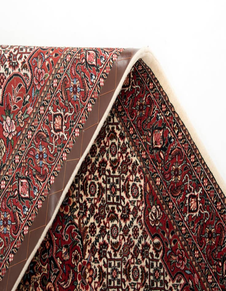 Detail image of  3' 8 x 5' 10 Bidjar With Silk Rug
