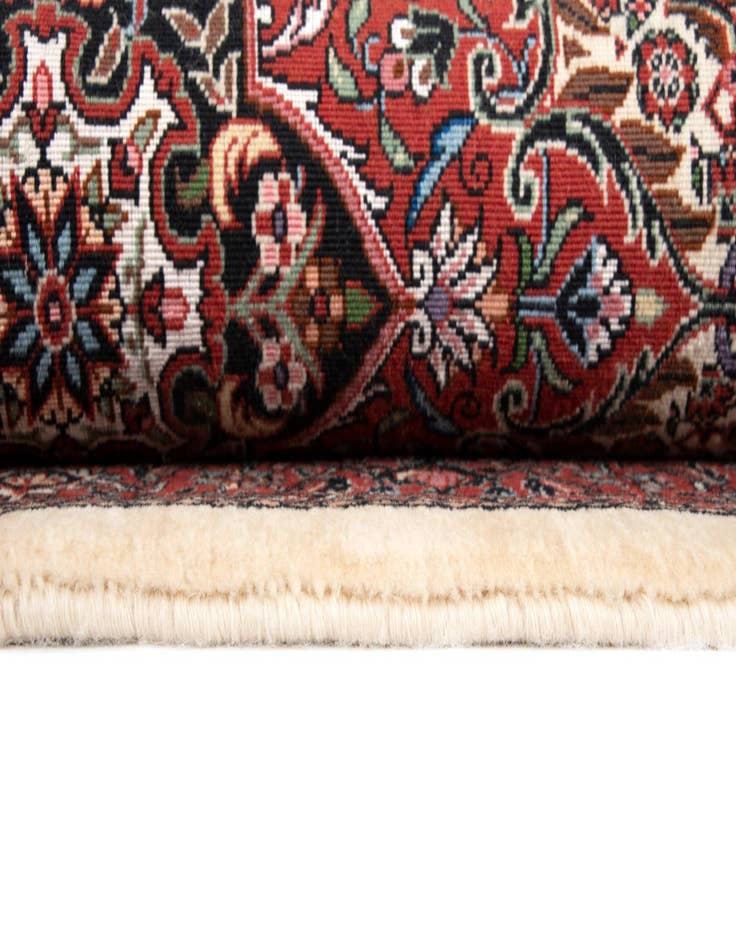 Detail image of  3' 8 x 5' 10 Bidjar With Silk Rug