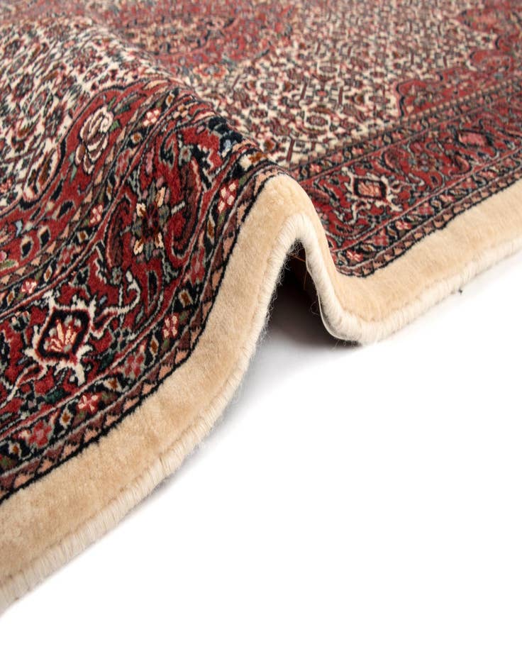 Detail image of  3' 8 x 5' 10 Bidjar With Silk Rug