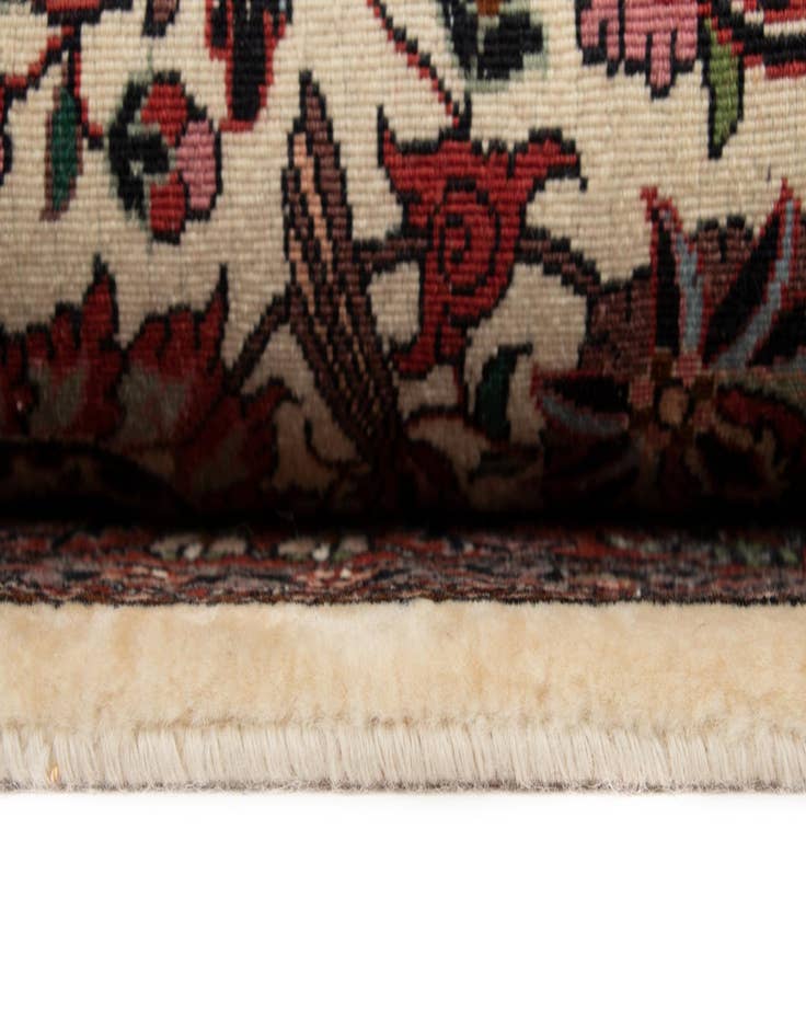 Detail image of  5' 8 x 7' 8 Bidjar With Silk Rug