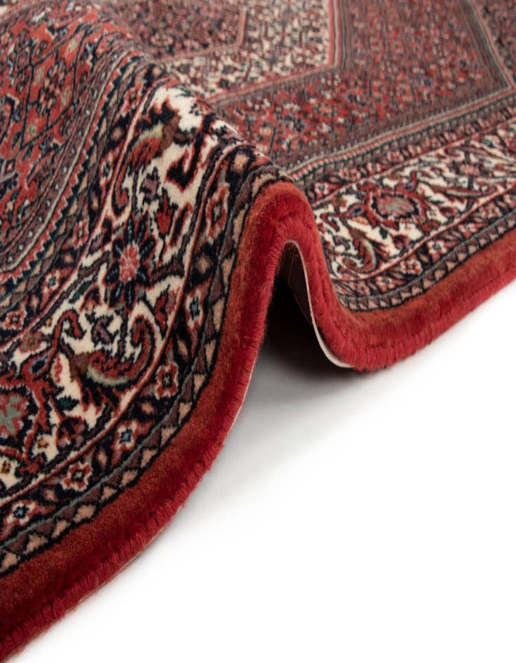 Detail image of  3' 9 x 5' 10 Bidjar With Silk Rug