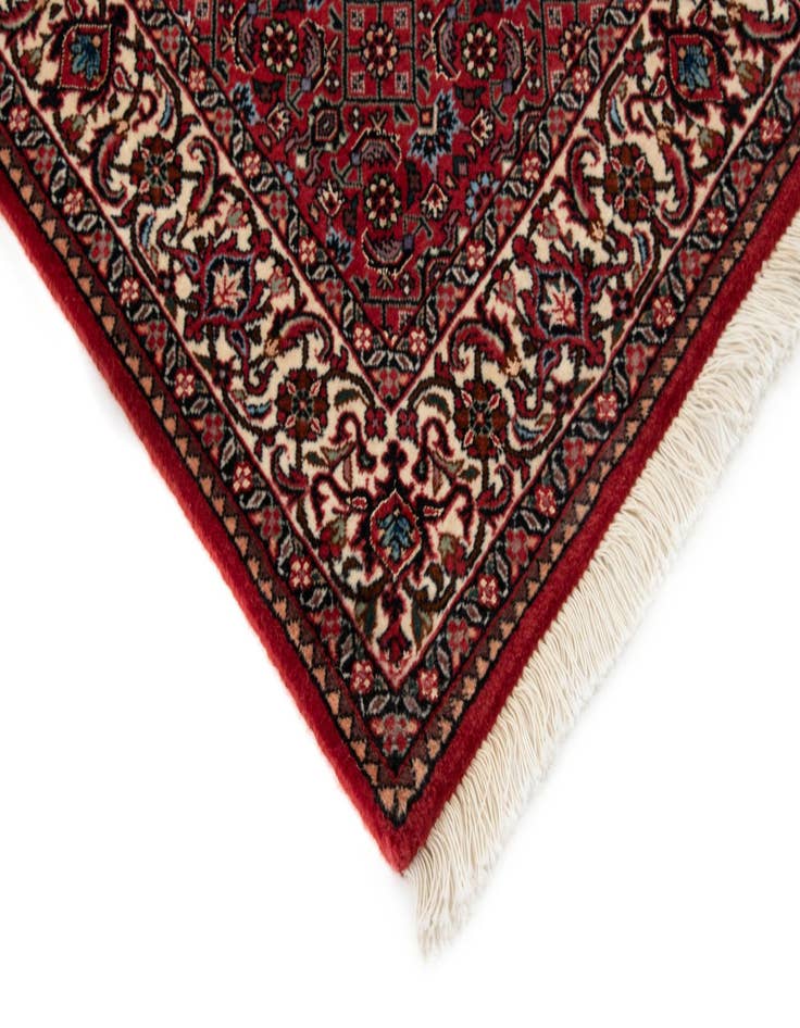 Detail image of  3' 8 x 5' 11 Bidjar With Silk Rug