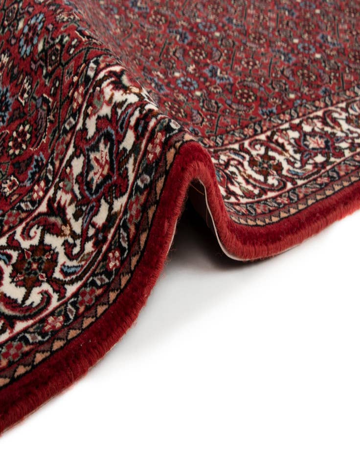 Detail image of  3' 8 x 5' 11 Bidjar With Silk Rug
