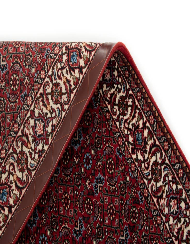 Detail image of  3' 8 x 5' 11 Bidjar With Silk Rug