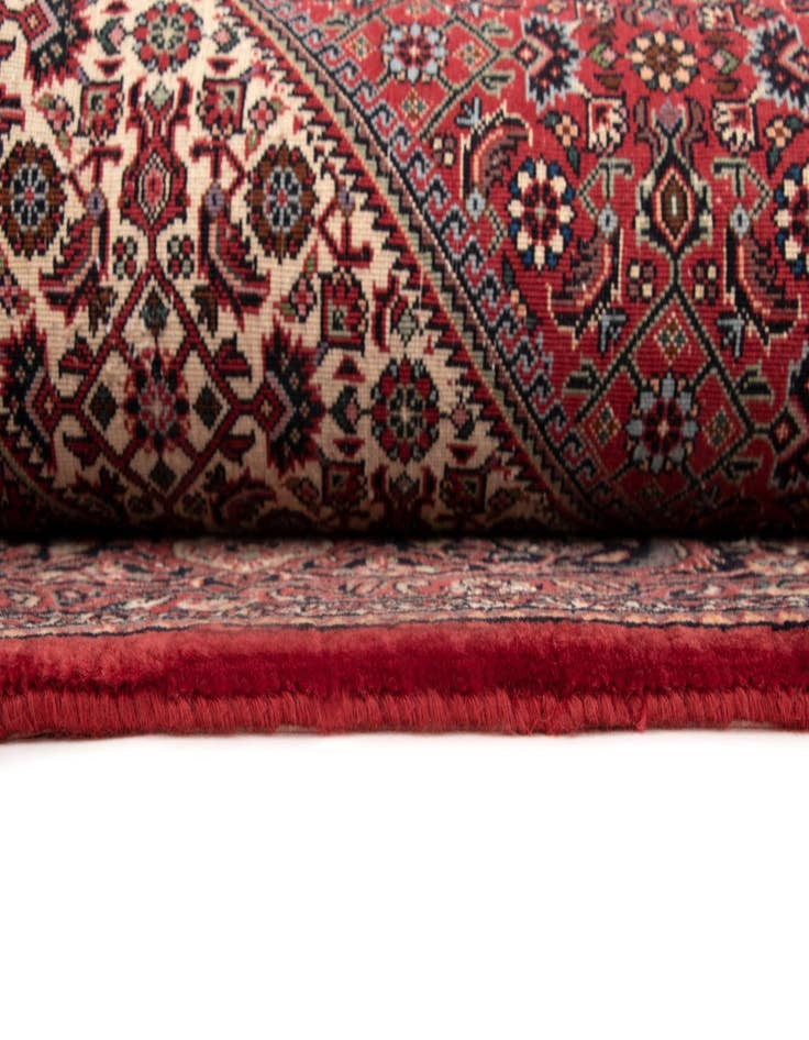 Detail image of  6' 7 x 7' 11 Bidjar With Silk Rug