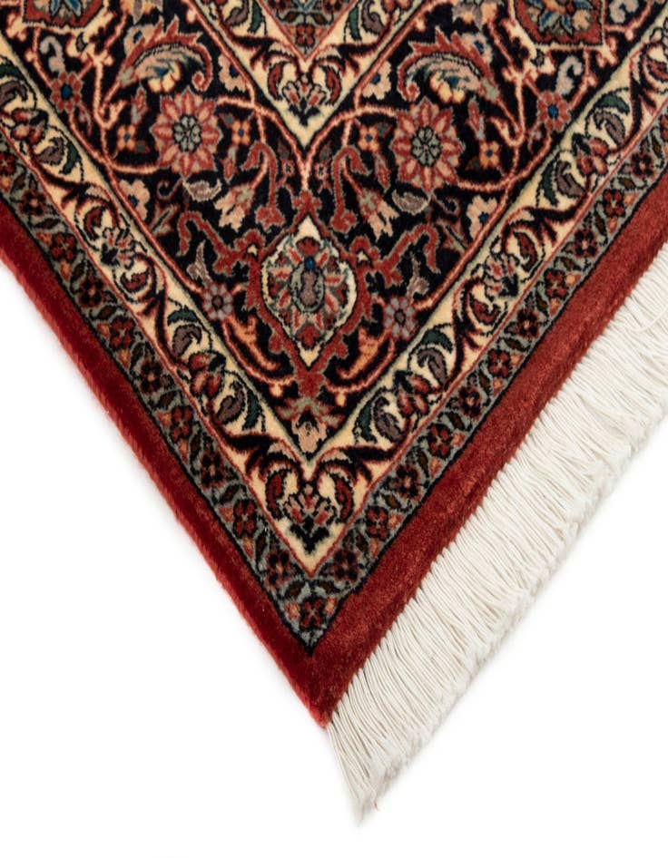 Detail image of  5' 7 x 7' 9 Bidjar With Silk Rug