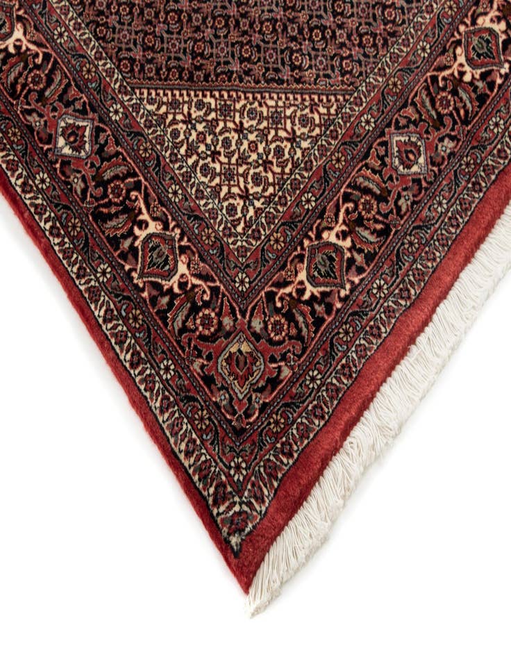 Detail image of 4' 8 x 7' 6 Bidjar With Silk Rug