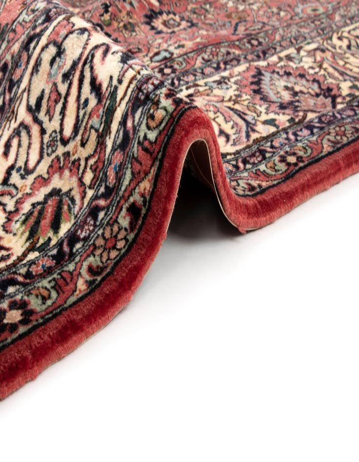 Detail image of  6' 8 x 9' 6 Bidjar With Silk Rug