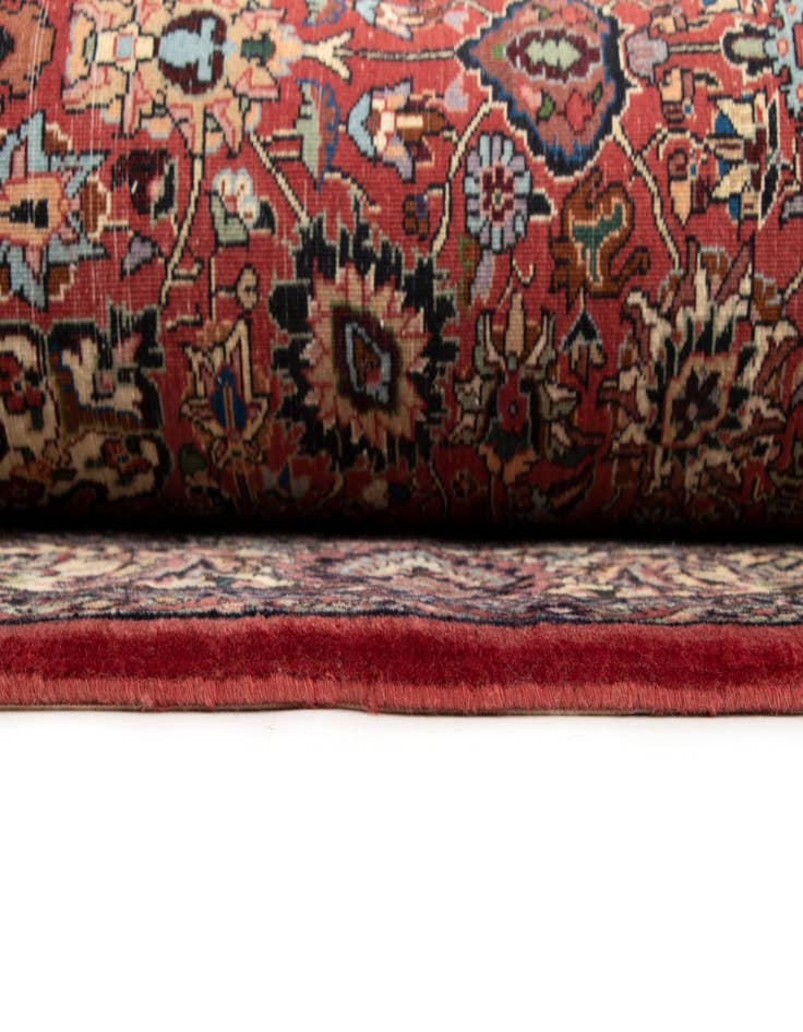 Detail image of  6' 8 x 9' 6 Bidjar With Silk Rug