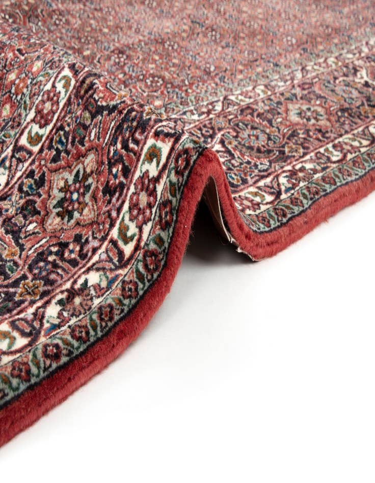 Detail image of  6' 10 x 8' 6 Bidjar With Silk Rug