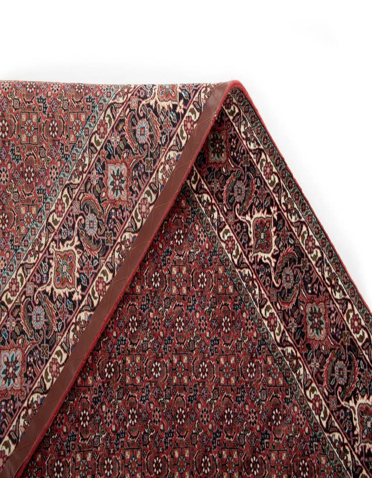 Detail image of  6' 10 x 8' 6 Bidjar With Silk Rug