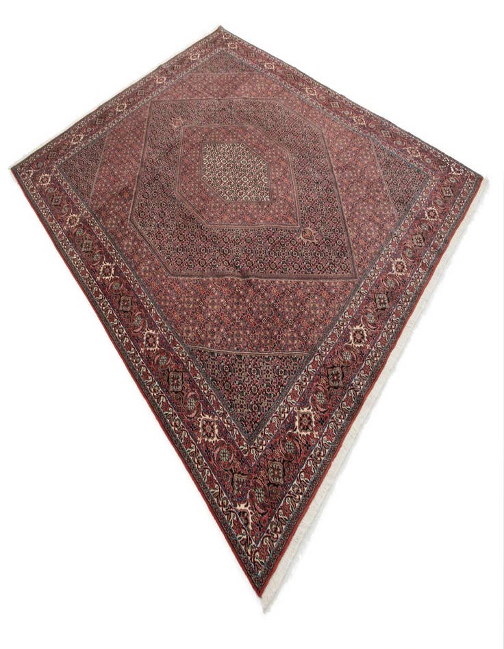 Detail image of  8' 4 x 9' 11 Bidjar With Silk Rug