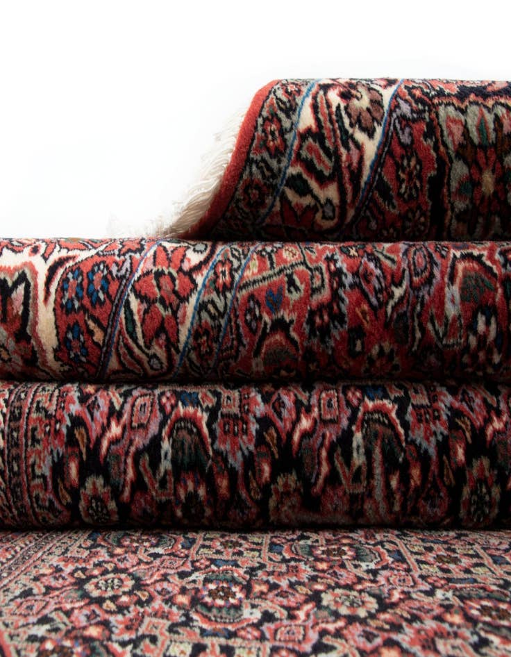 Detail image of  8' 4 x 9' 11 Bidjar With Silk Rug