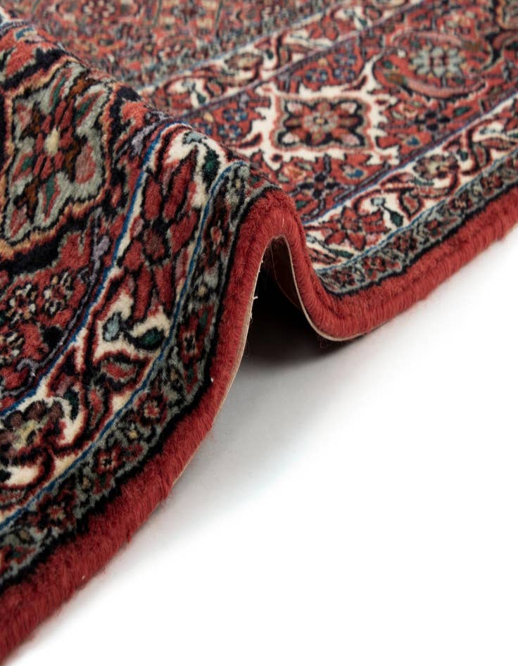 Detail image of  8' 4 x 9' 11 Bidjar With Silk Rug