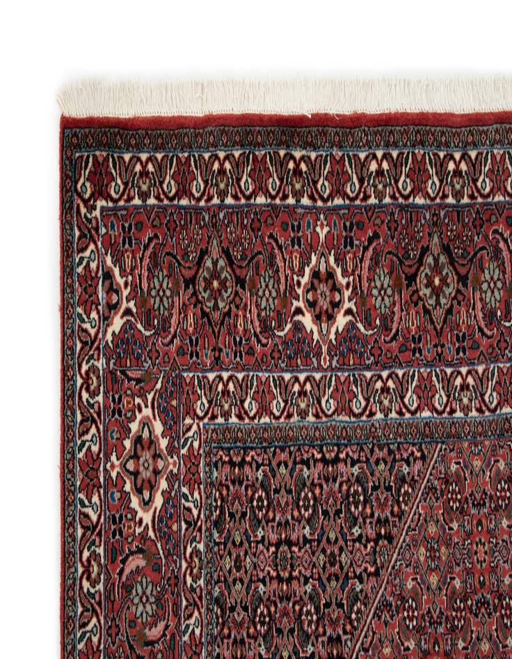 Detail image of  8' 4 x 9' 11 Bidjar With Silk Rug