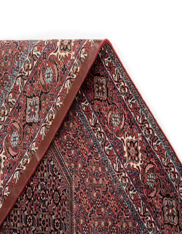 Detail image of  8' 4 x 9' 11 Bidjar With Silk Rug