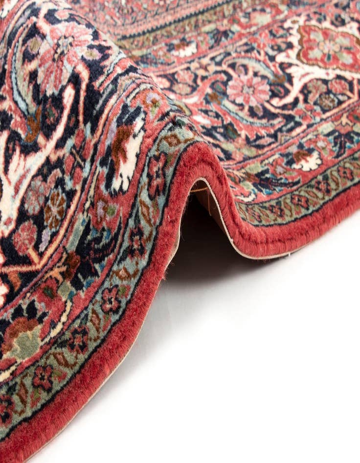 Detail image of  8' 2 x 11' 8 Bidjar With Silk Rug