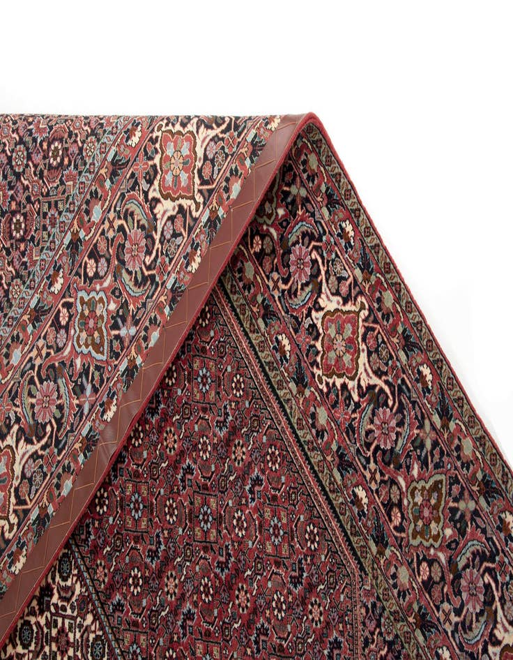 Detail image of  8' 2 x 11' 8 Bidjar With Silk Rug