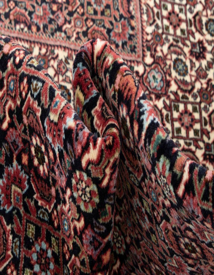 Detail image of  8' 2 x 11' 8 Bidjar With Silk Rug