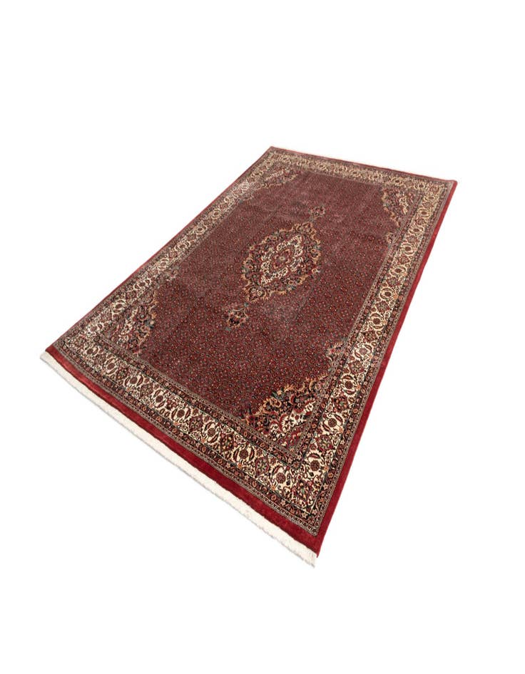 Detail image of  8' 2 x 11' 7 Bidjar With Silk Rug