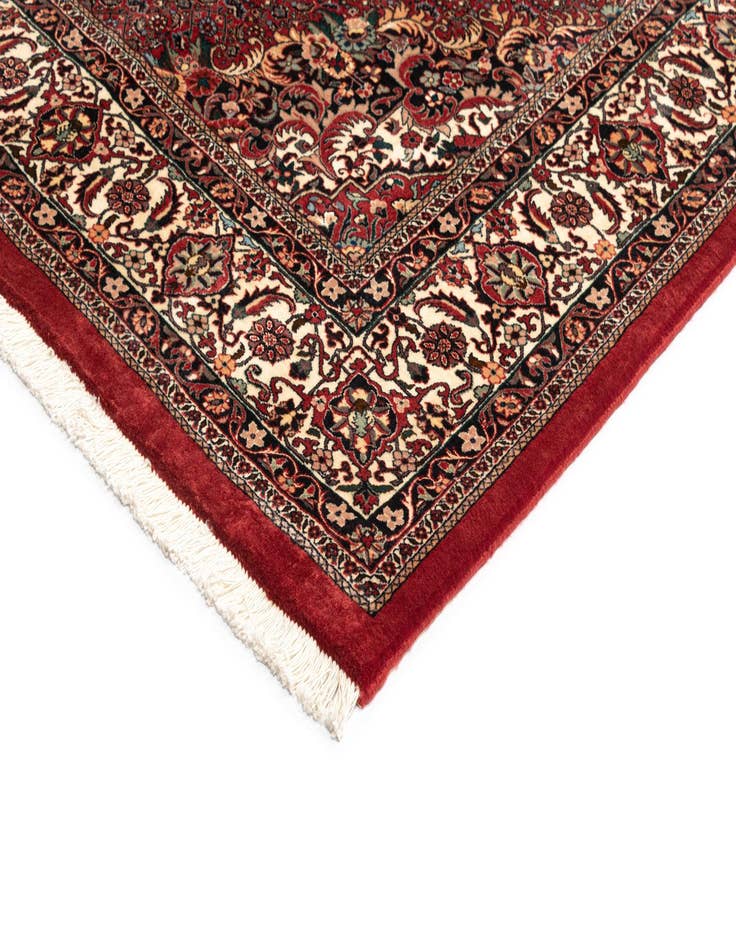 Detail image of  8' 2 x 11' 7 Bidjar With Silk Rug