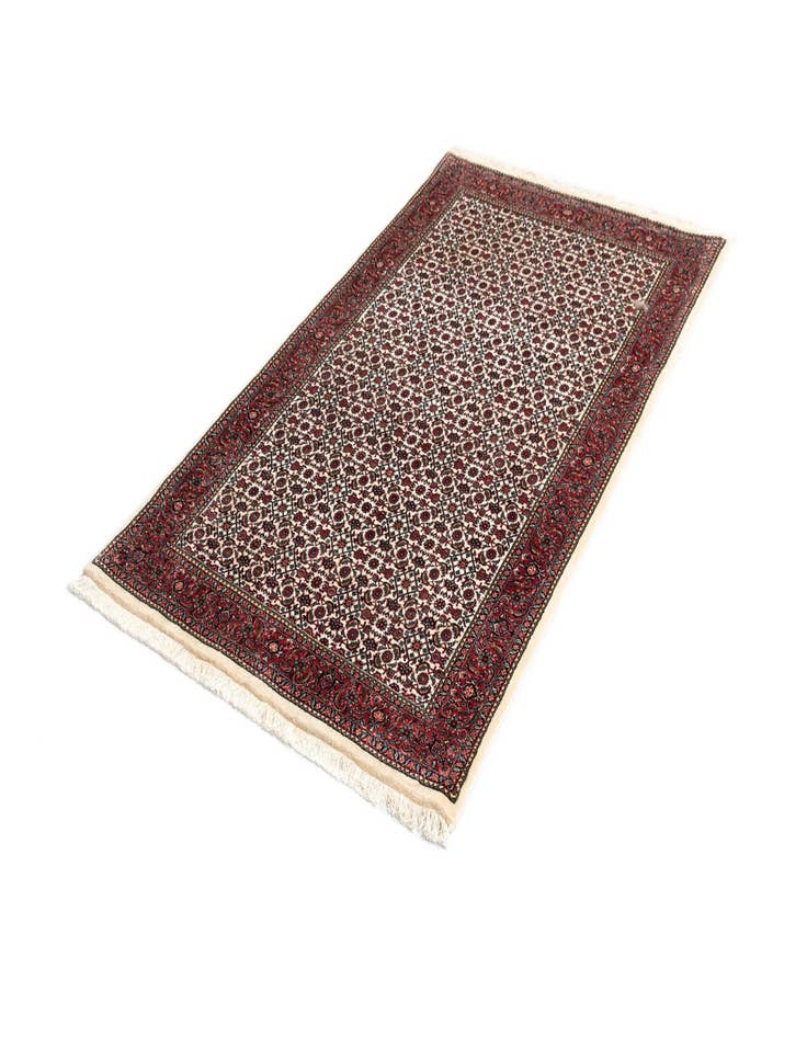 Detail image of  3' 8 x 6' 3 Bidjar With Silk Rug