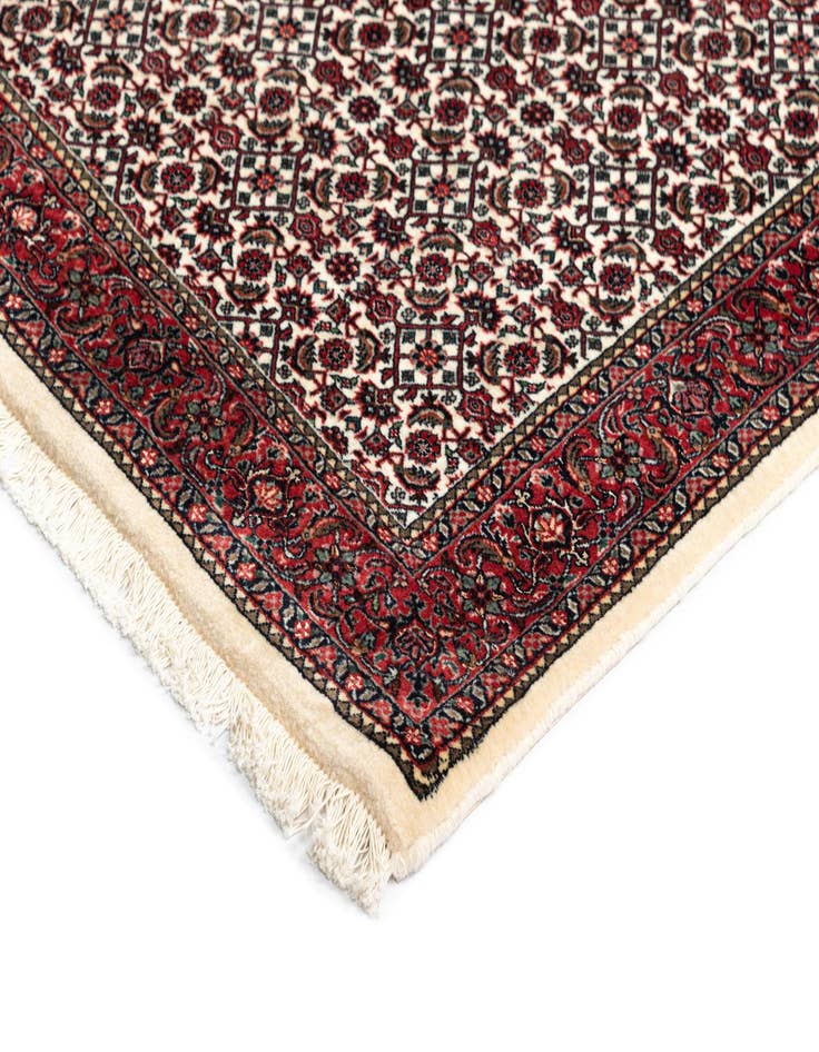 Detail image of  3' 8 x 6' 3 Bidjar With Silk Rug