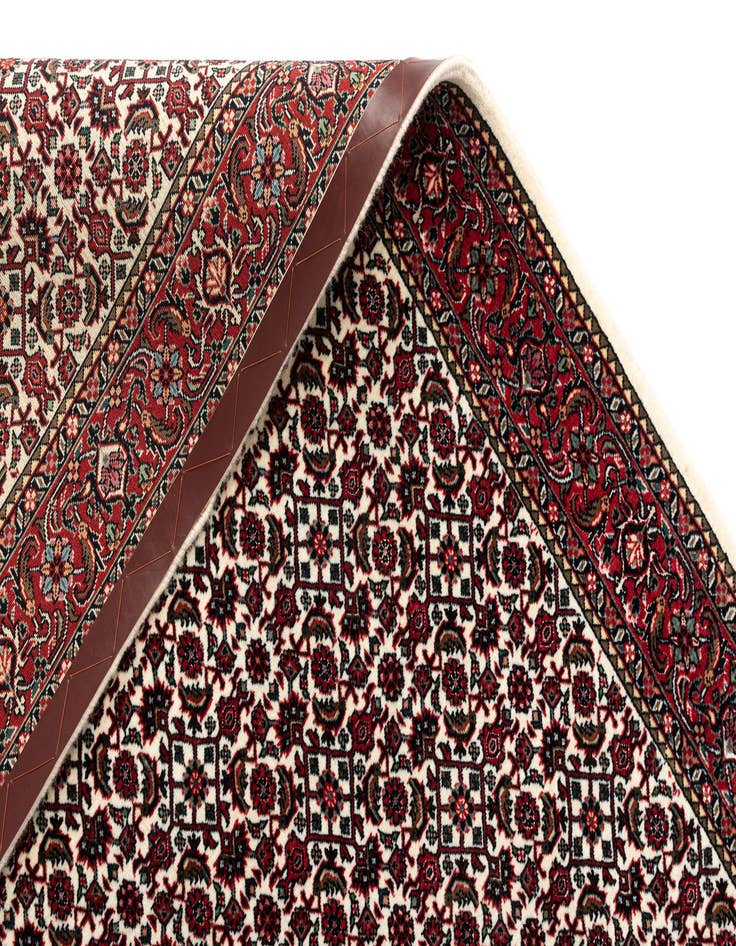 Detail image of  3' 8 x 6' 3 Bidjar With Silk Rug