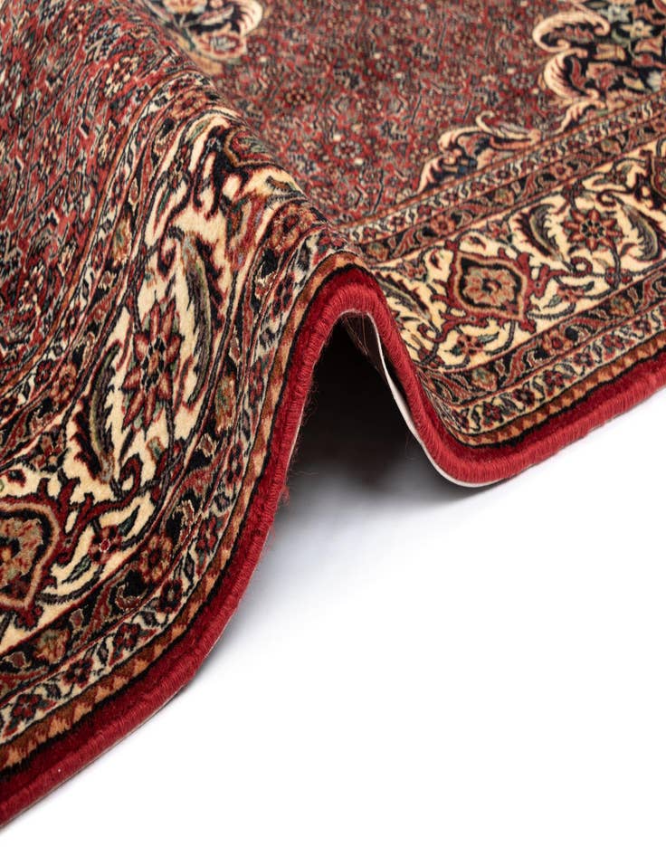 Detail image of  5' 8 x 7' 11 Bidjar With Silk Rug