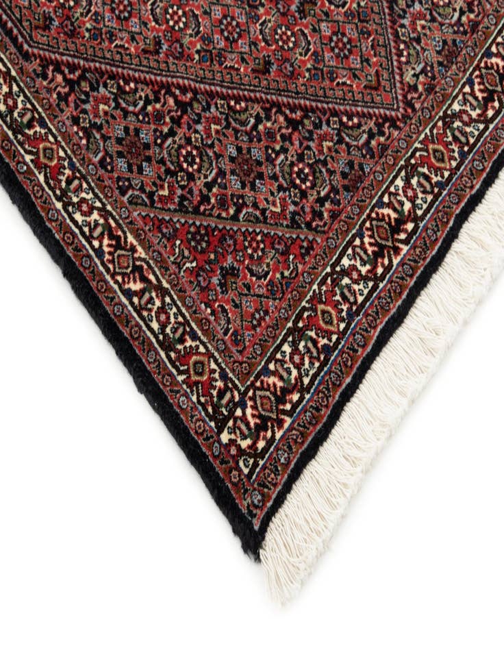 Detail image of  2' 6 x 3' 7 Bidjar With Silk Rug